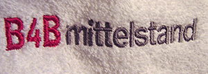 Handtuch mit Logo gestickt